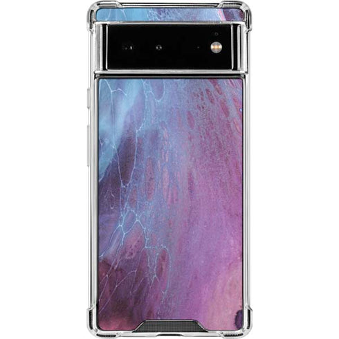 Space Marble Google Pixel 6 Clear Case